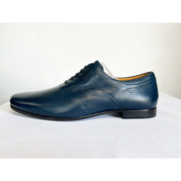 Porsche Design Men's Italian Torino Leather Oxford Shoes in Blue - Sz 10 - Picture 2 of 14